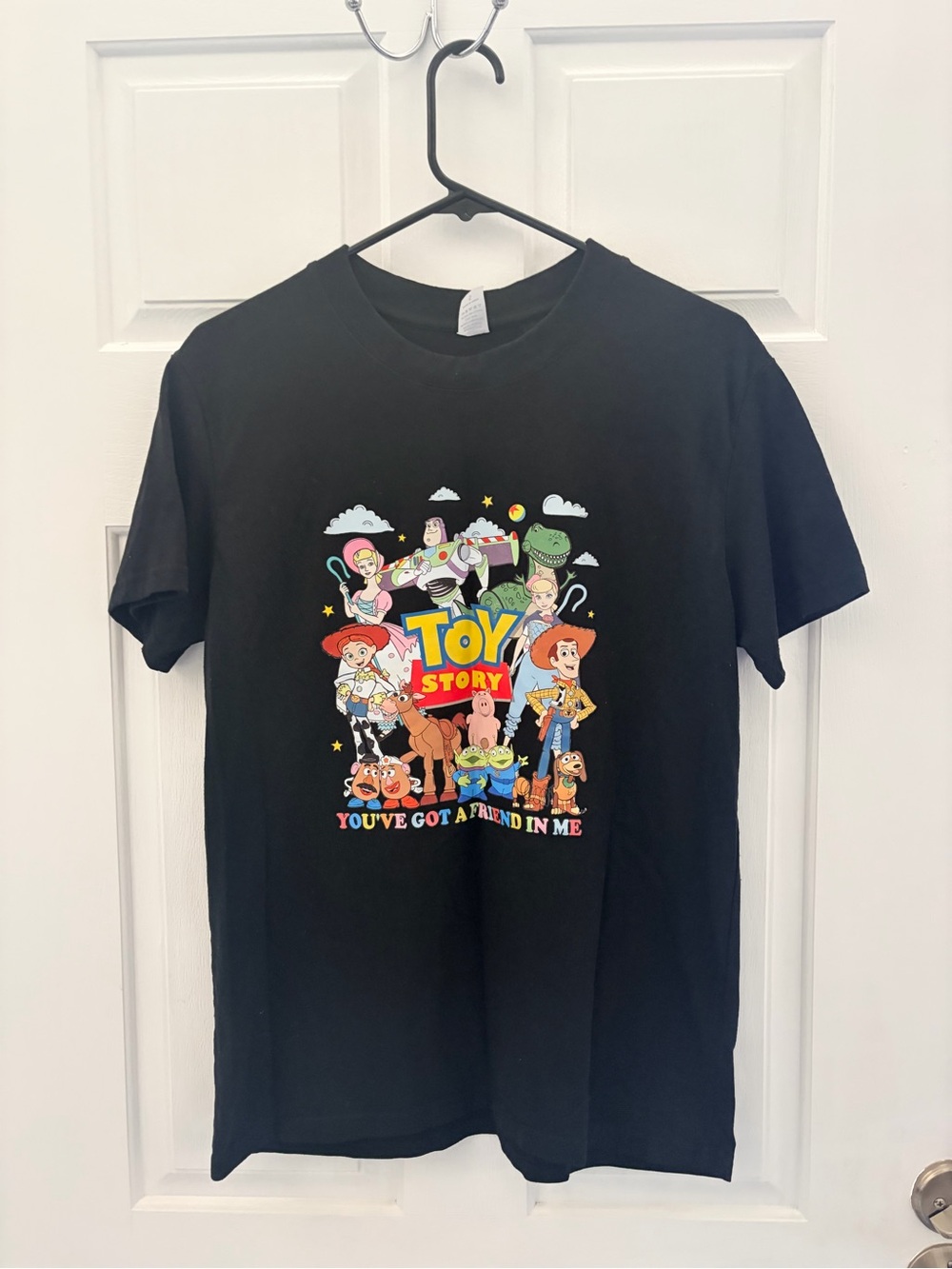 Toy Story Character Graphic Tee - Black